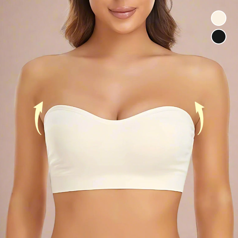 💕【Big Discount Today】🎁Ultra-Thin Push-up & No-Slip Strapless Bra