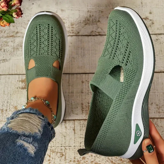 👟 Women's Orthopedic Walking Sneakers 💨 | Casual, Breathable, Slip-On Comfort Shoes for Daily Support 💗