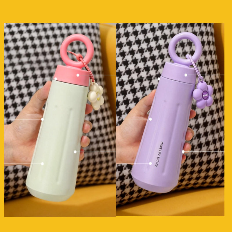 2026 Women's Elegant Portable Thermos Water Bottle Buy 2 Pcs Only Rs1399