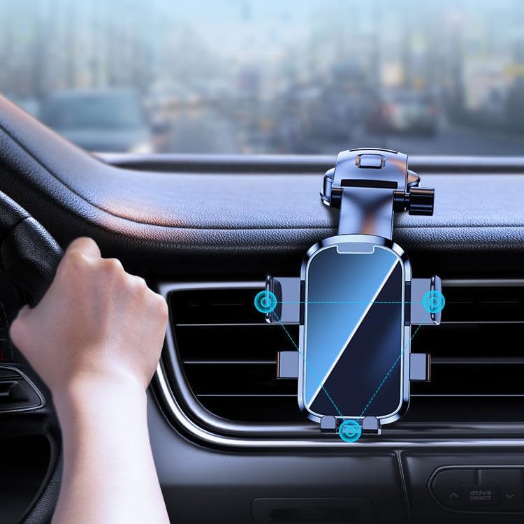 π±π Car Phone Holder with 360Β° Adjustable Arm | Non-Slip Silicone Pad π§² | Compatible with All Smartphones π²