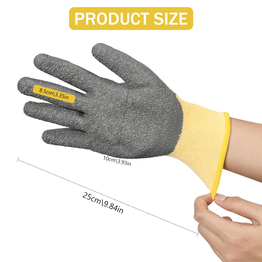 β‘ High Voltage Insulated Electrician Gloves (400V) π§€ | Full Palm Rubber Safety Work Gloves β Anti-Shock & Durable