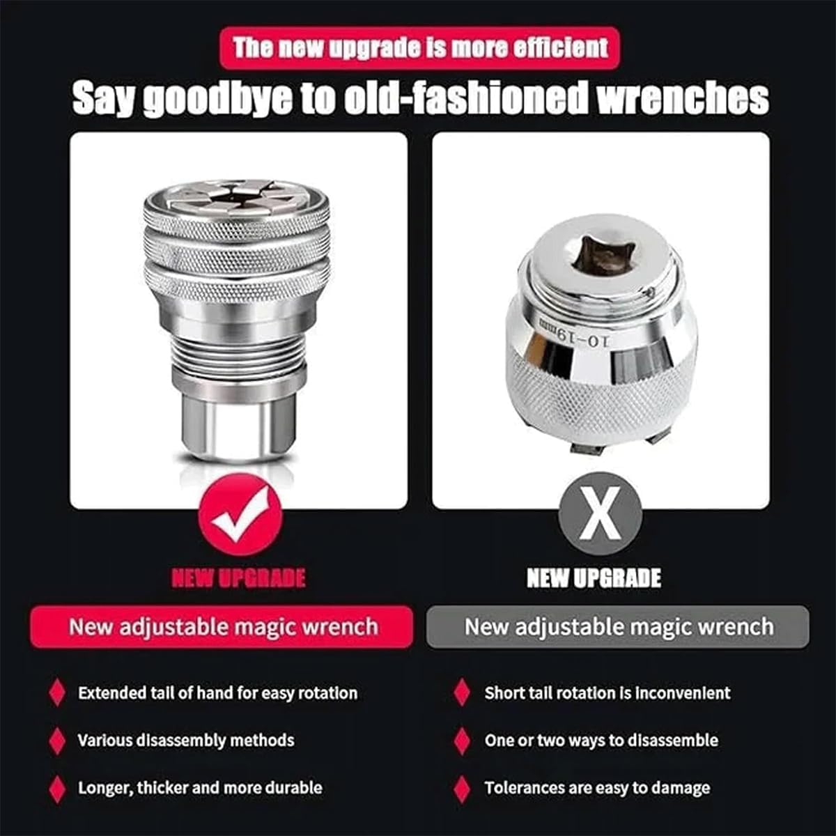 π οΈβ¨ Multifunctional Universal Socket Wrench Tool β Upgrade Your Toolbox! π§