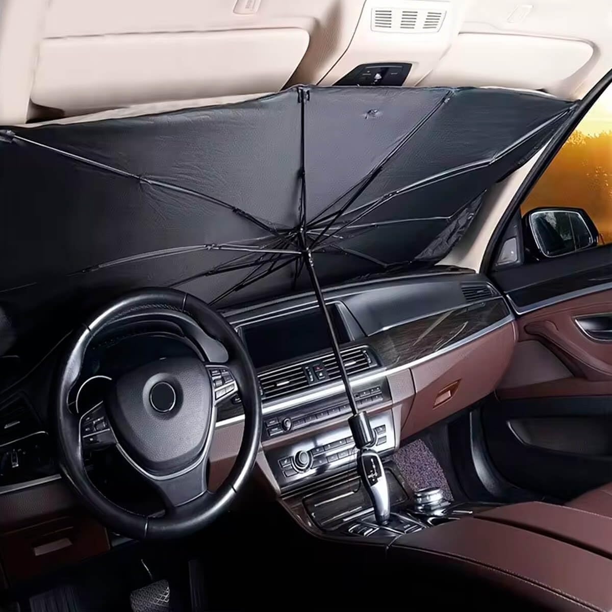 ππ Automatic Car Windshield Sunshade | Retractable UV Protection for Hot Indian Summers βοΈ