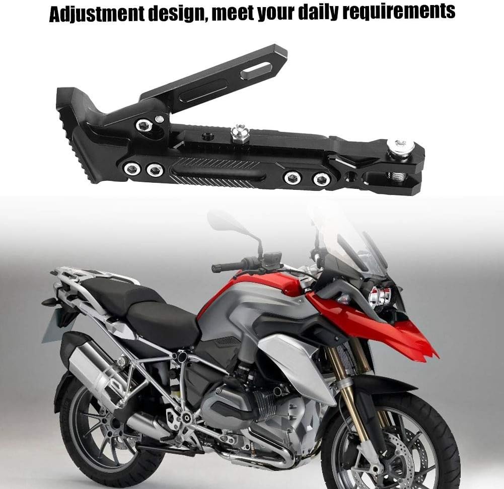 ποΈ Aluminum Adjustable Motorcycle Kickstand | Universal Scooter Side Stand π¦π§