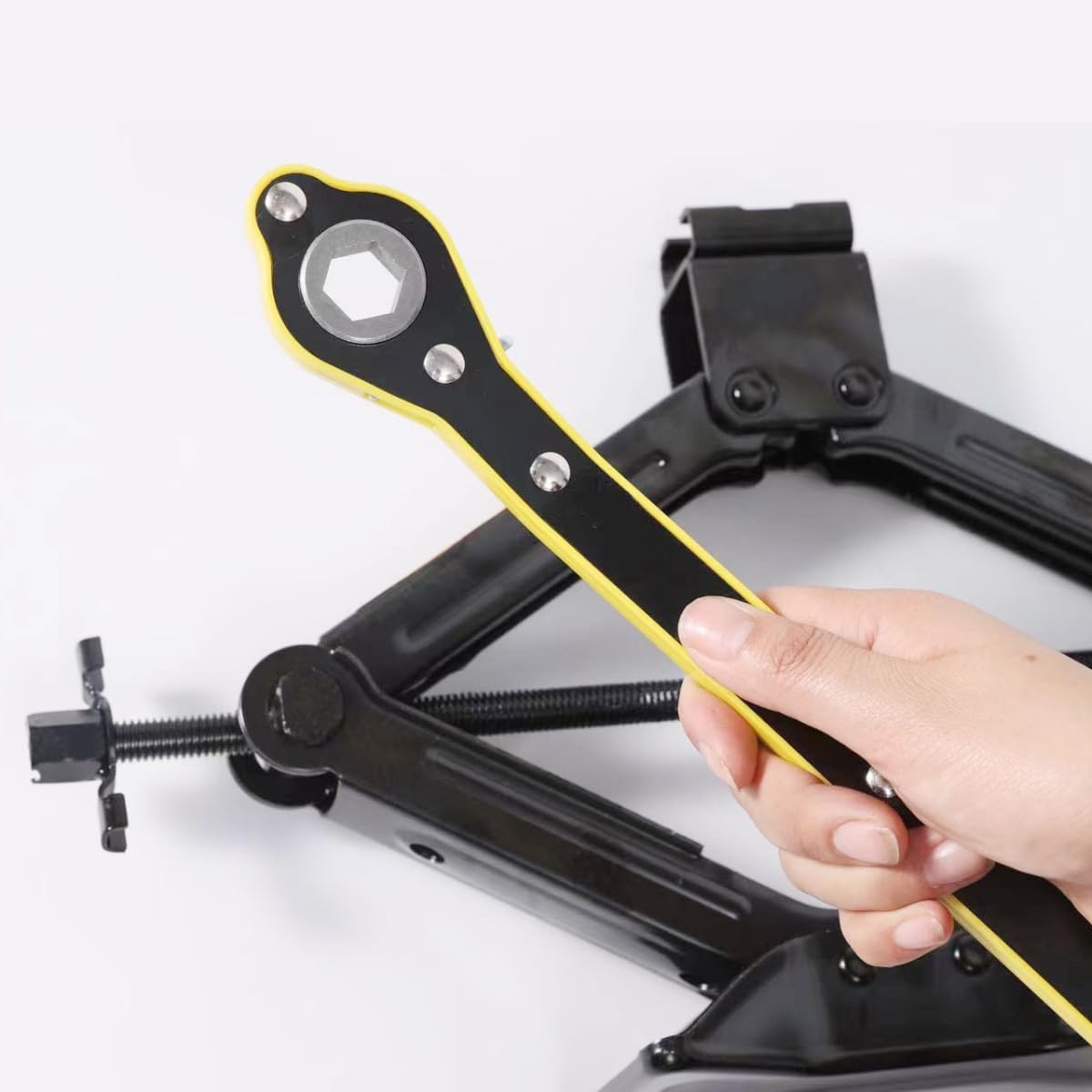 ππ§ Car Jack Ratchet Wrench β Essential Tool for Motorcycle & Car Maintenance! ποΈπ
