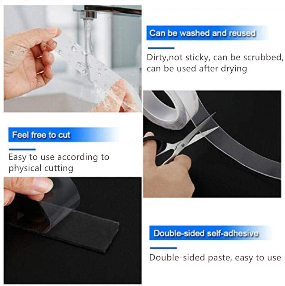 π§΅β¨ Nano Double-Sided Tape (1mm/2mm Thick) β Strong, Reusable & Washable! πͺ