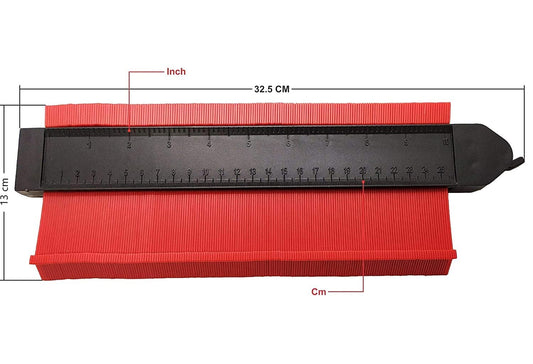 📏🔴 Contour Scale Measurement Tool (Red) – Accurate & Easy to Use!