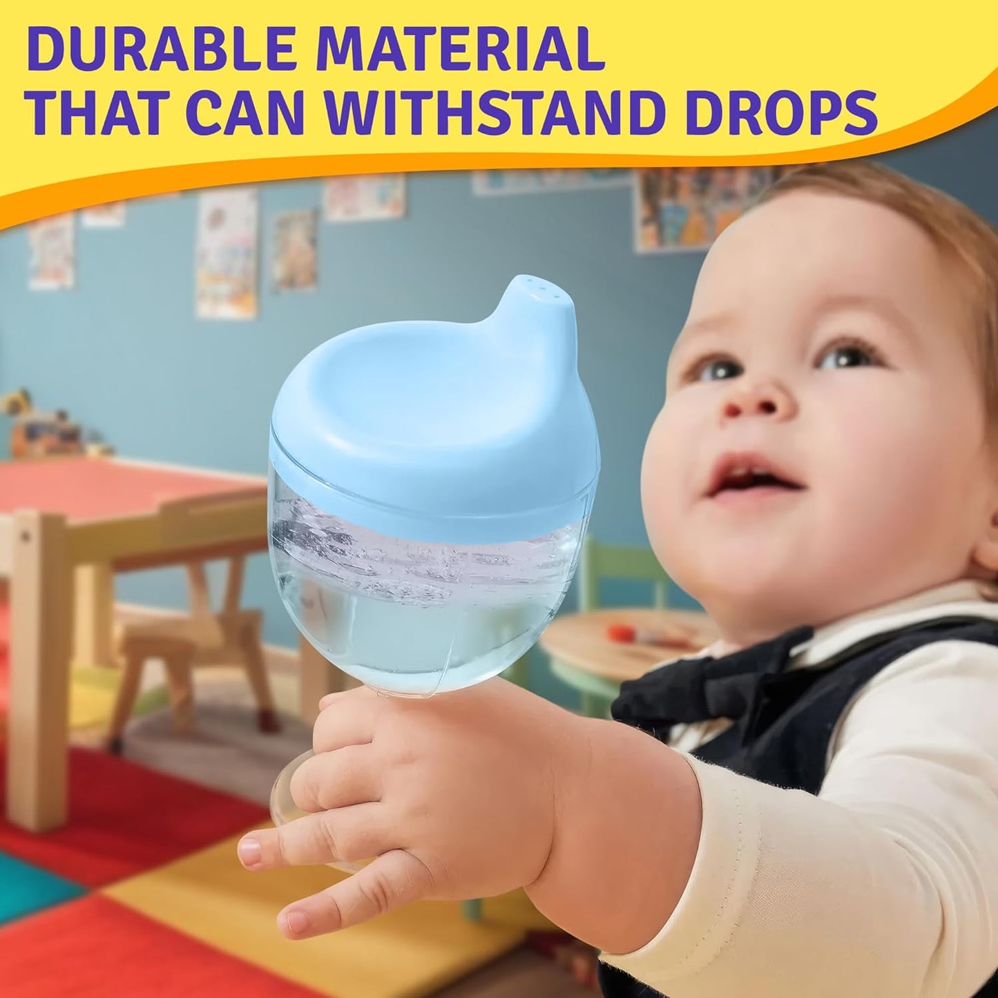 πΌβ¨ Colorful Spill-Proof Sippy Cup | Fun, Safe & Leak-Free for Toddlers! ππΆ