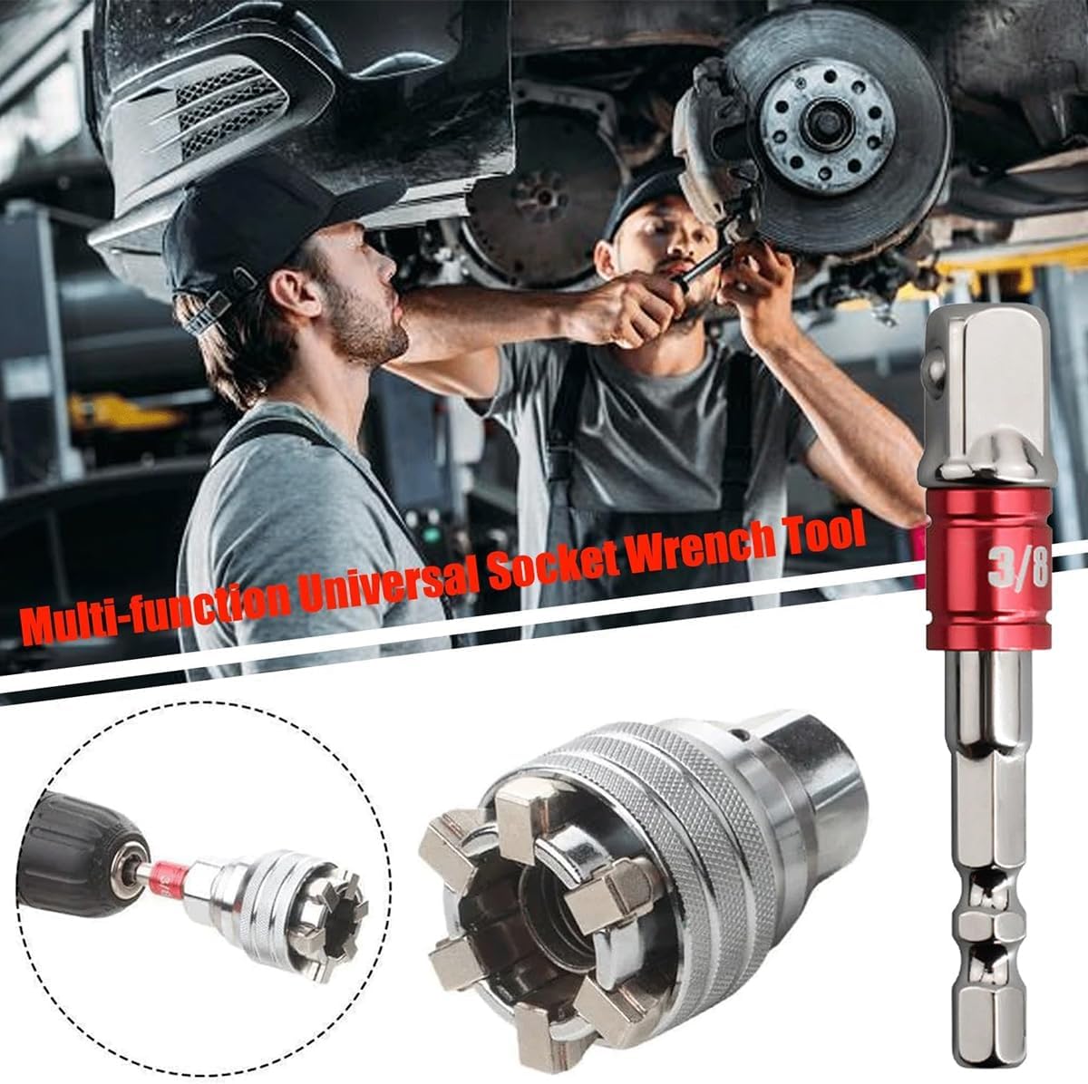 π οΈβ¨ Multifunctional Universal Socket Wrench Tool β Upgrade Your Toolbox! π§