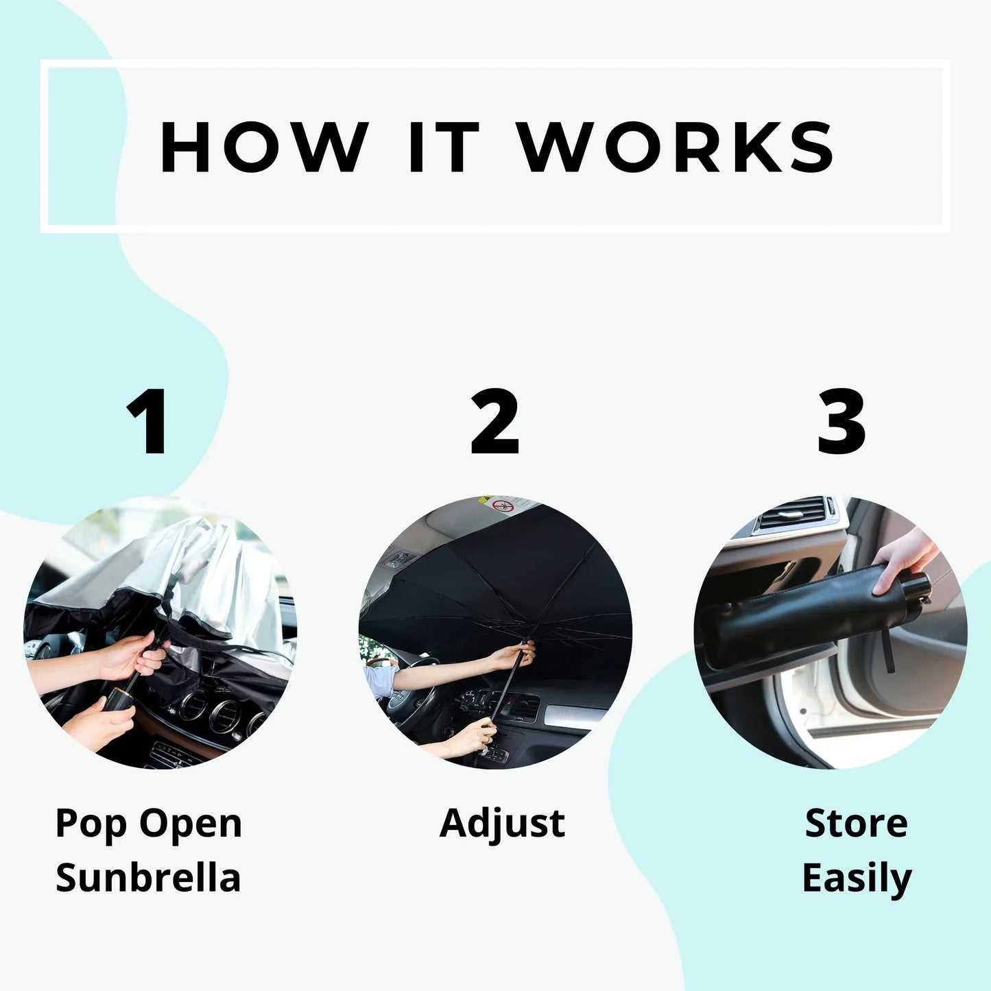 ππ Car Sunshade β Keep Your Car Cool & Protected! βοΈ