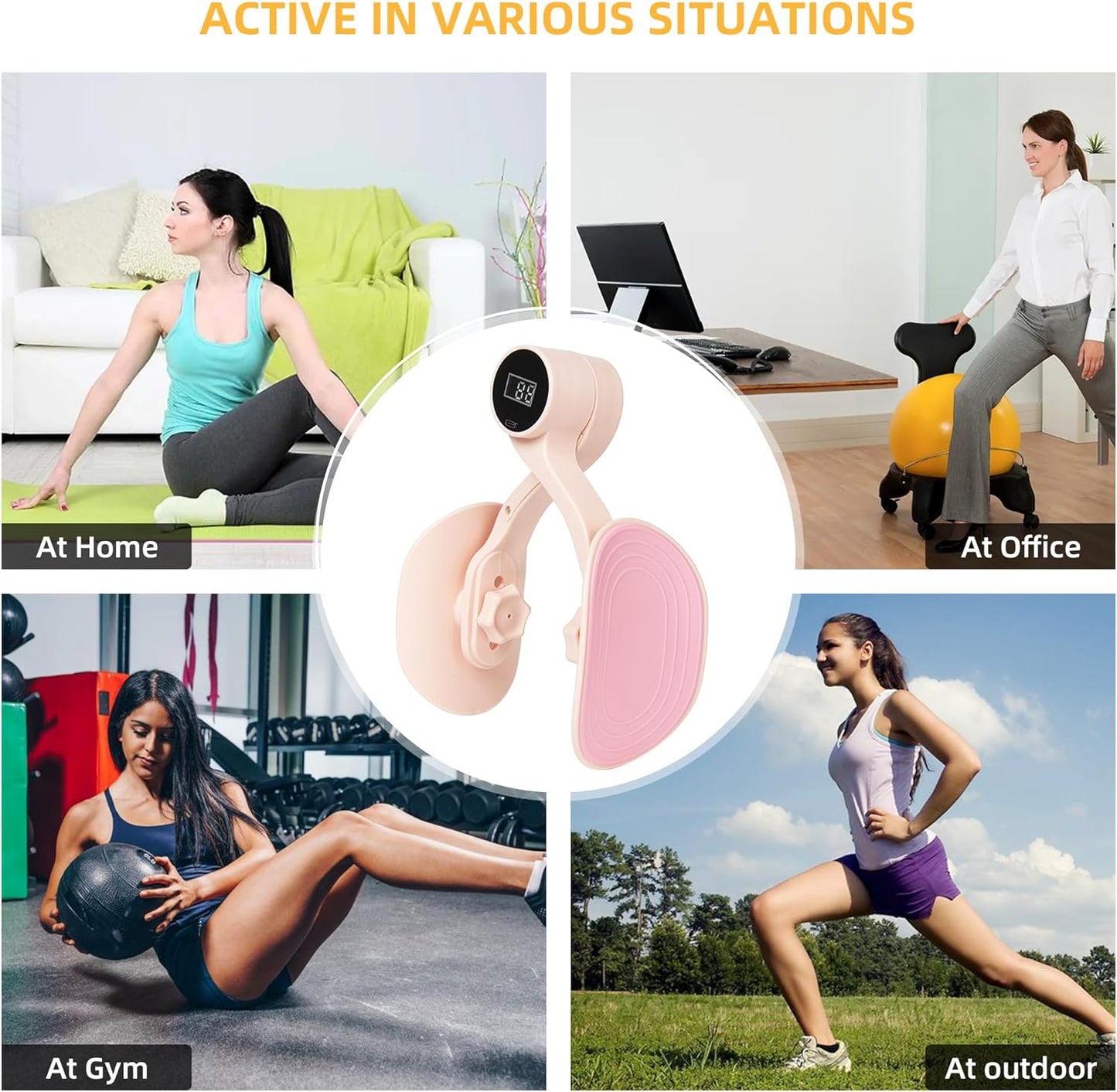 π Pelvic Floor Muscle Trainer for Women | Kegel Exercise Device πͺ | Postpartum Recovery & Bladder Control β¨