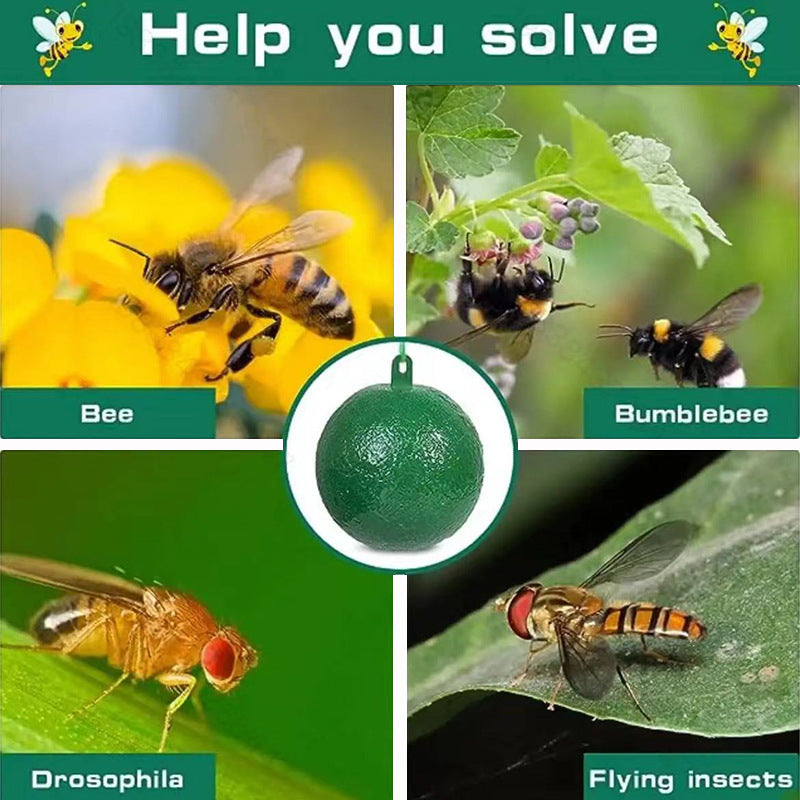 π Summer Sticky Insect Balls πͺ° | Premium Durable Fly Trap β No Electricity Needed! πͺπ‘οΈ