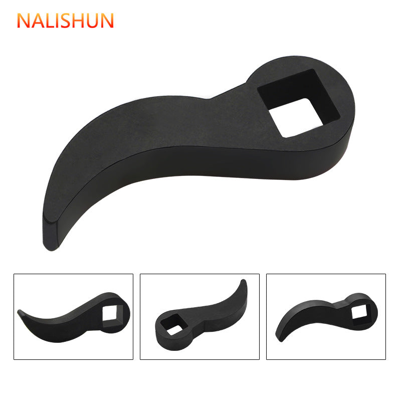 🔧 1/2Pcs Heavy-Duty Crowbar Adapter Head Tools | Rustproof & Corrosion Resistant Pry Bar Wrench Head for Car Repairs 🚗🛠️