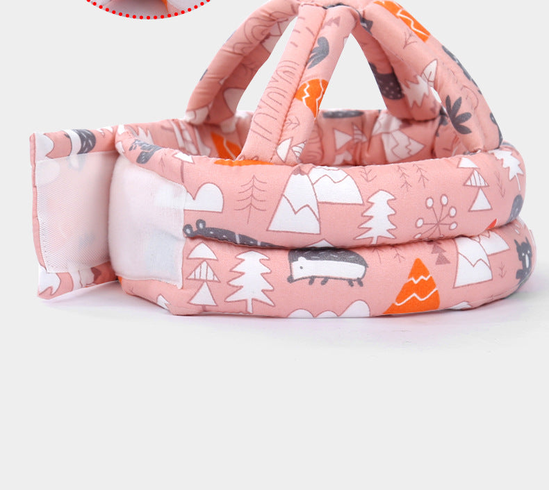 π§’ Adjustable Toddler Protective Hat πΆ | Soft Infant Head Cover for Crawling & Walking Safety πΌπ