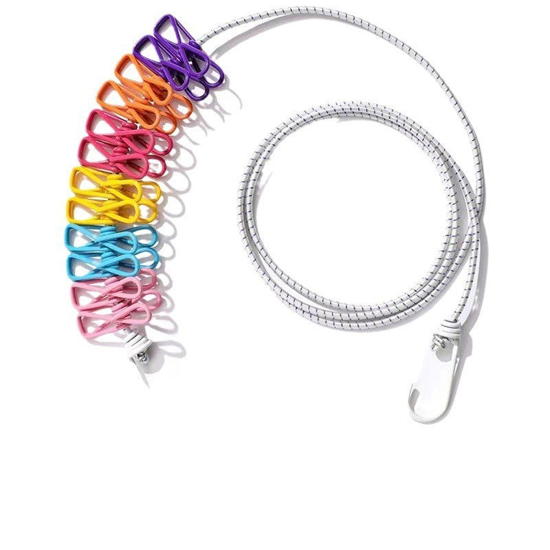 π§ΊβοΈ Portable Travel Clothesline with 12 Clothespins β Dry Anytime, Anywhere! π