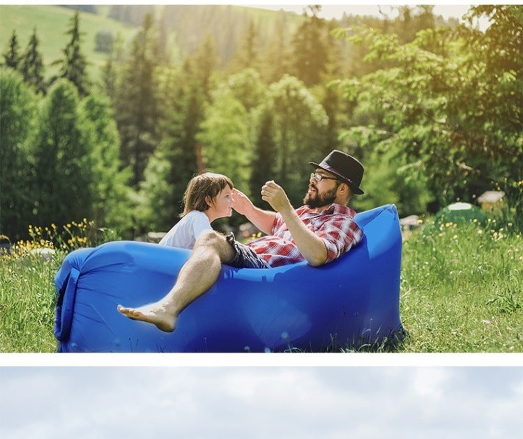 🌴 Inflatable Lounger Air Sofa Hammock 🌞 | Quick Inflate, Ultra Comfortable & Portable ✨