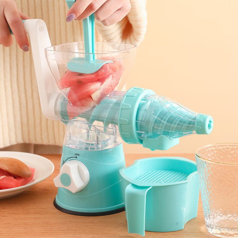 🍊🔧 Hand-Cranked Manual Juicer | Fresh Fruit Squeezer for Healthy Living 🧃💪