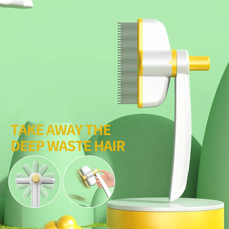 πΎ 2025 Upgraded Cat & Dog Grooming Comb πΆπ± Say goodbye to fur mess & hello to happy pets! π