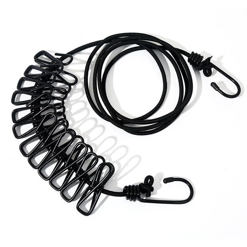 π§ΊβοΈ Portable Travel Clothesline with 12 Clothespins β Dry Anytime, Anywhere! π