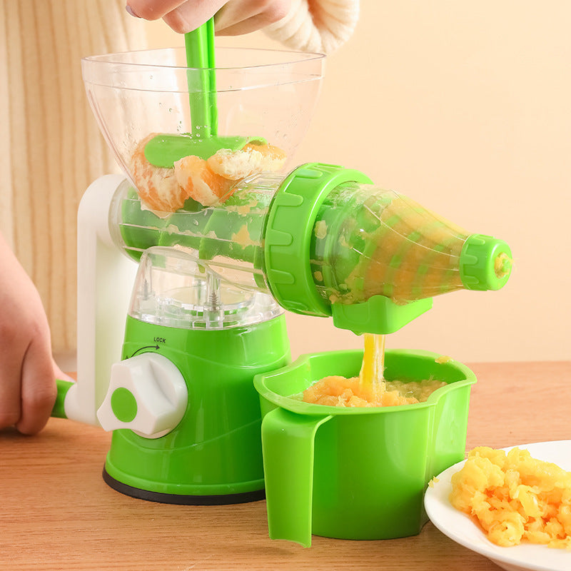 🍊🔧 Hand-Cranked Manual Juicer | Fresh Fruit Squeezer for Healthy Living 🧃💪