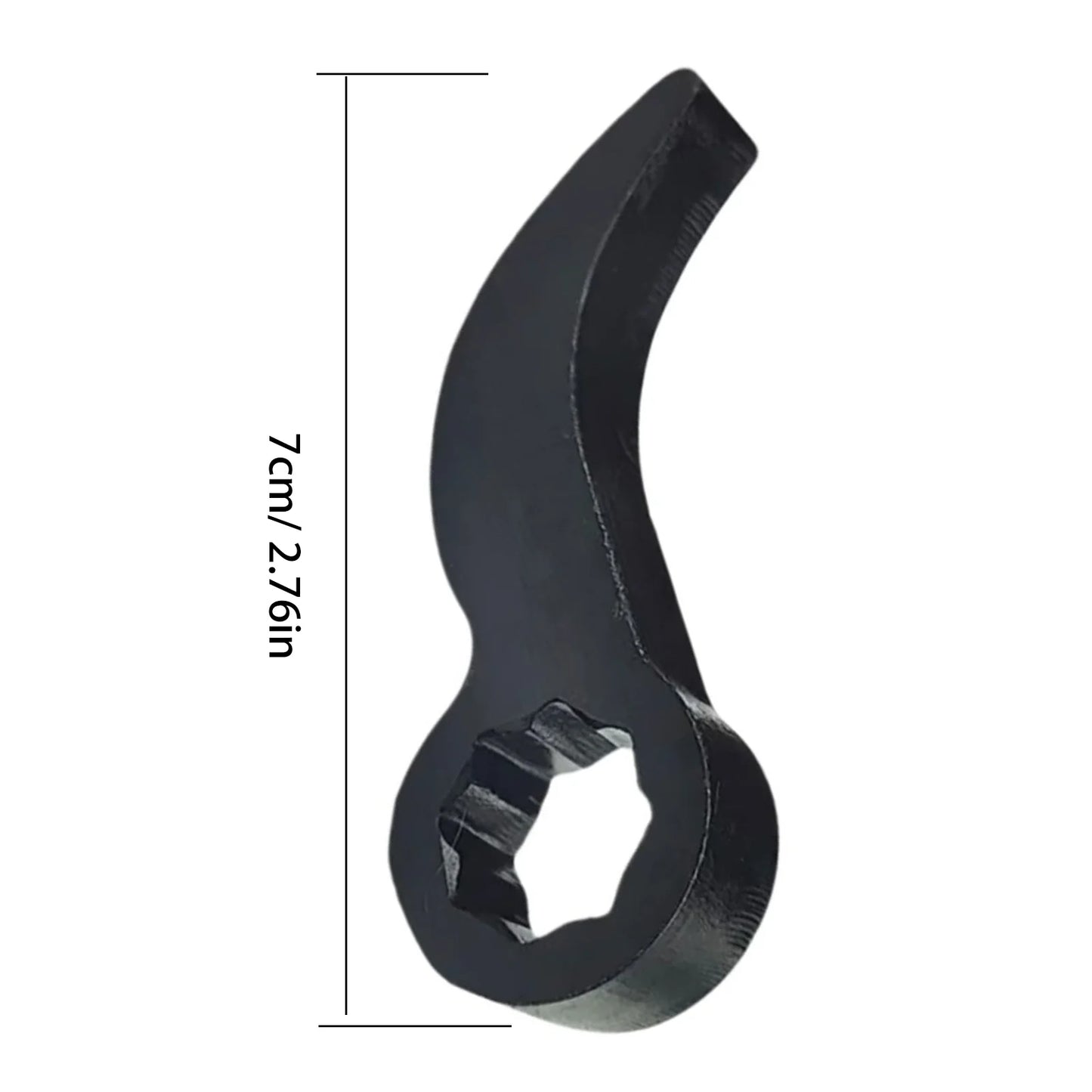 🔧 1/2Pcs Heavy-Duty Crowbar Adapter Head Tools | Rustproof & Corrosion Resistant Pry Bar Wrench Head for Car Repairs 🚗🛠️