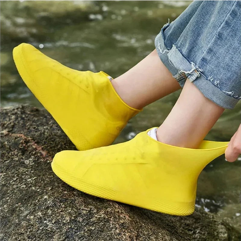 π§οΈ Waterproof Rain Shoe Covers ππ¦ | Reusable, Non-Slip & Foldable Shoe Protectors for Travel, Work & Outdoor Use