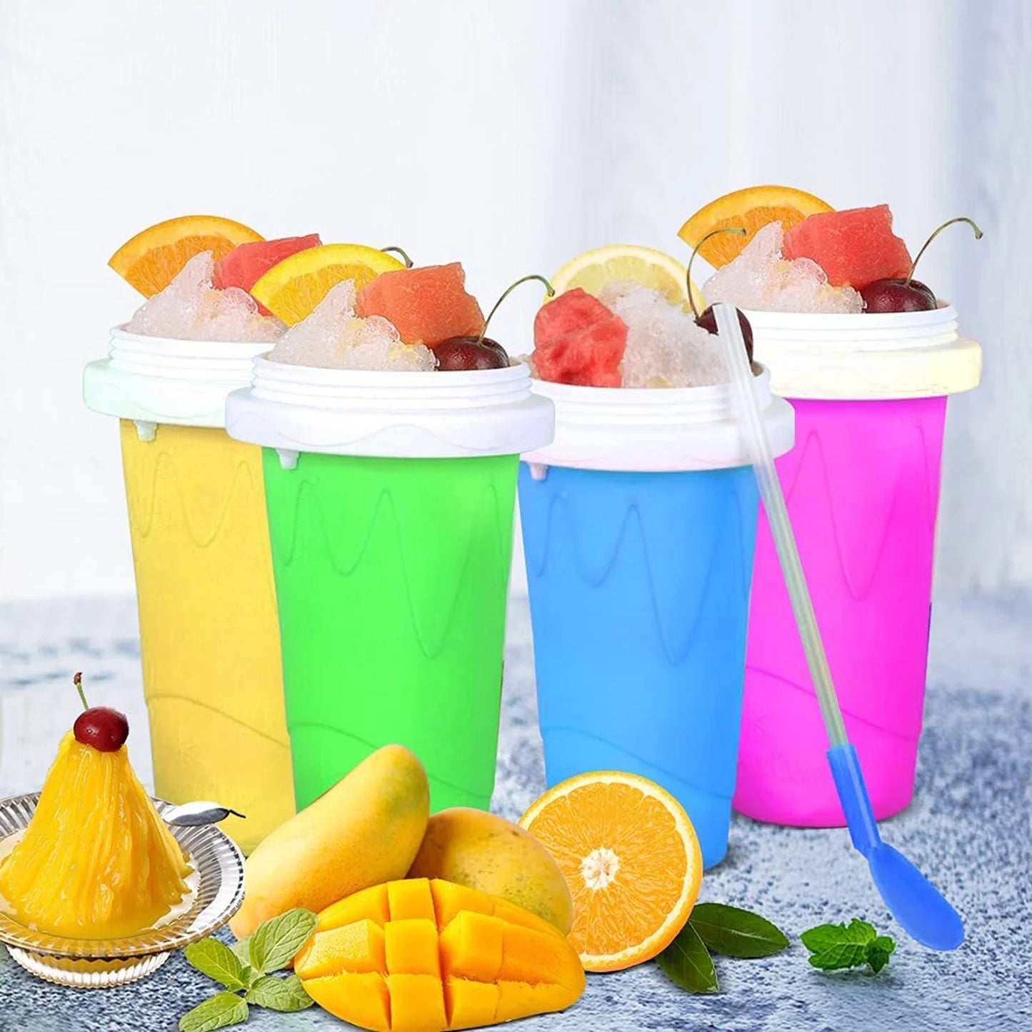 β¨ Magic Smoothie Maker Cup π§π | Squeeze & Freeze β Make Delicious Slushies in Minutes!