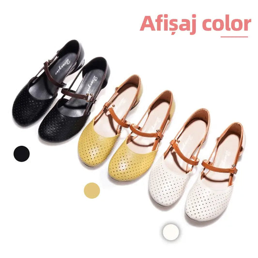 👡🎊Closed-Toe Low Heel Sandals with Soft Sole🎊