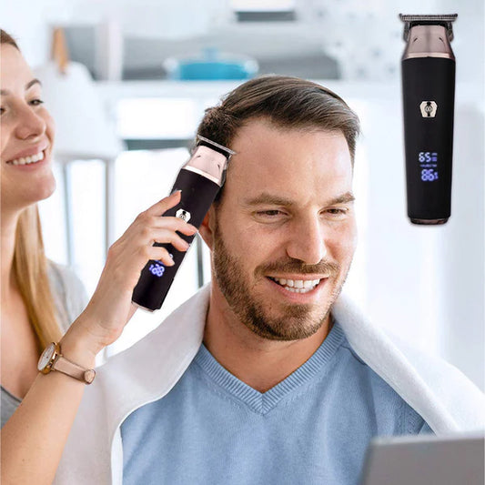 🔥Last Day Special 50% OFF💇♂️LCD Digital Hair Clipper