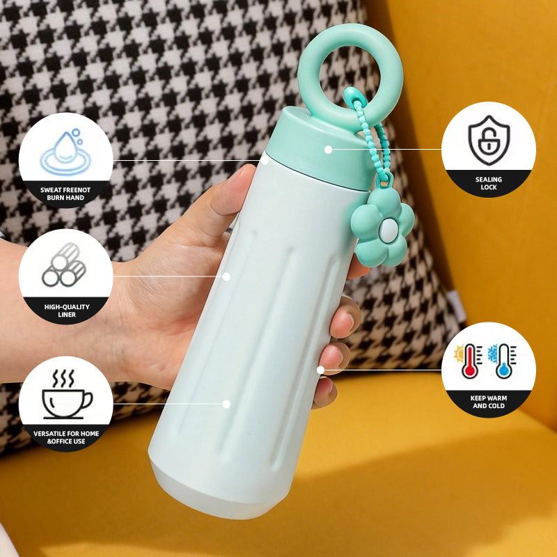 2026 Women's Elegant Portable Thermos Water Bottle Buy 2 Pcs Only Rs1399
