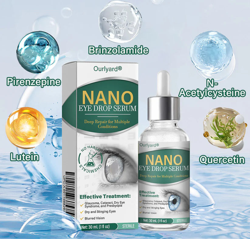 Nano Eye Drops Serum 👩‍⚕️Suitable for presbyopia, dry eye syndrome, glaucoma, and cataracts 🦘