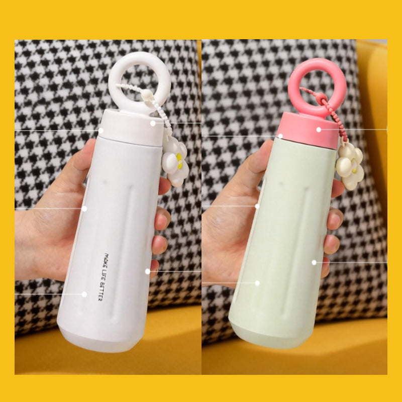 2026 Women's Elegant Portable Thermos Water Bottle Buy 2 Pcs Only Rs1399
