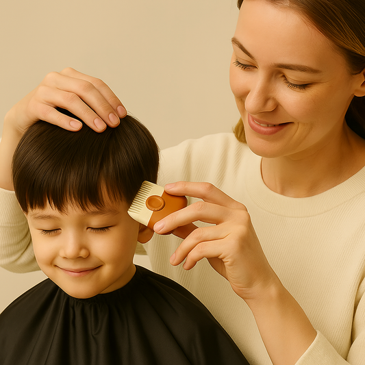 Child-Friendly Gentle Hair Cutting Comb
