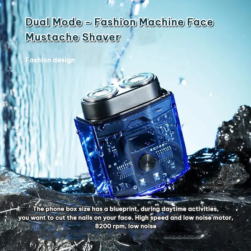 🪒 Mini Portable Shaver ✨ | Compact, USB Rechargeable & Travel-Friendly 🚀