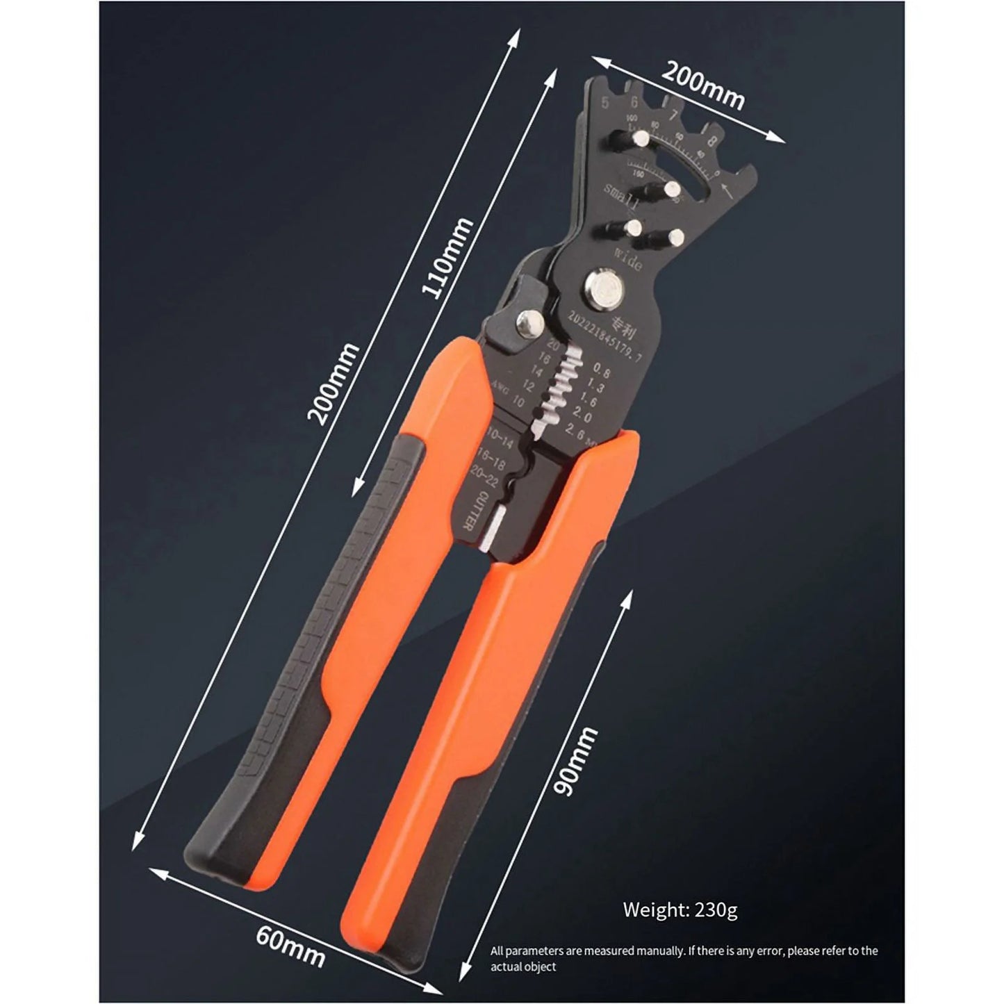 🔧✨ 5-In-1 Stripping Pliers – Multifunctional Wire Bending & Cutting Tool! 💪