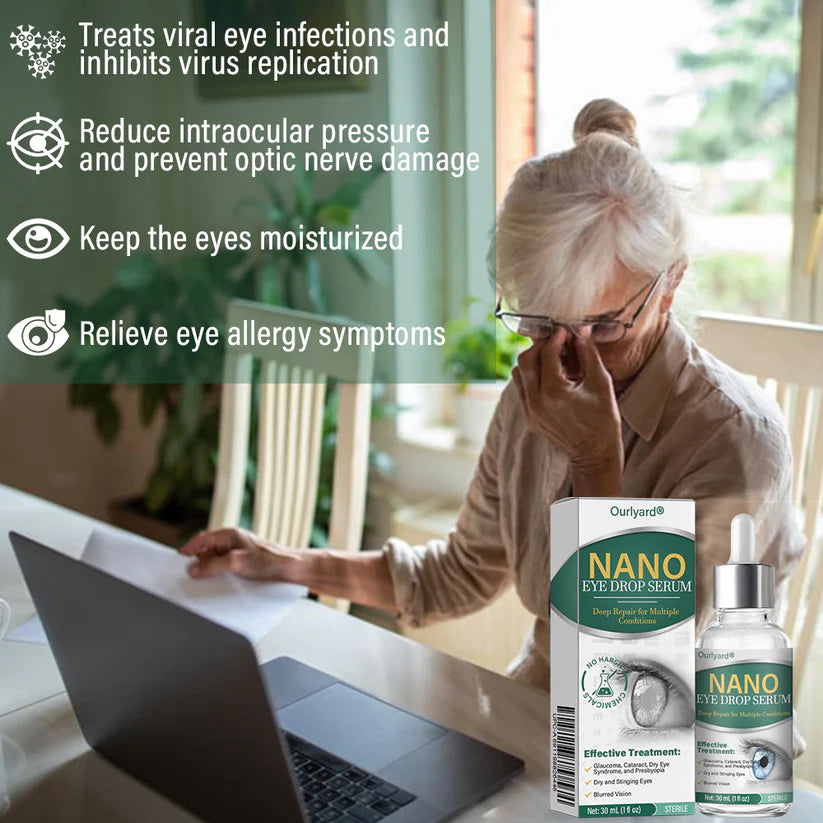 Nano Eye Drops Serum 👩‍⚕️Suitable for presbyopia, dry eye syndrome, glaucoma, and cataracts 🦘
