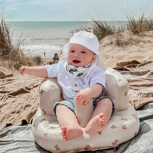 👶💺 Inflatable Baby Chair | Soft & Supportive Seat for Little Ones – Portable, Comfy & Easy to Use! 🎈✨