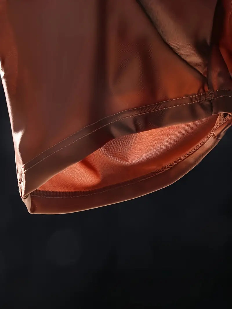 ✨ Men’s Satin Mulberry Silk Boxer Briefs | Luxury, Soft & Breathable Underwear 👑🩲