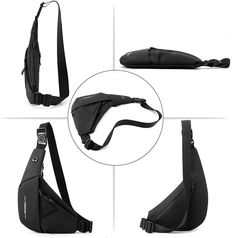 🎒 Unisex Messenger Bag | Lightweight Waterproof Hiking Backpack 💧 | Slim & Stylish Shoulder Bag for Everyday Adventures 🏞️✨