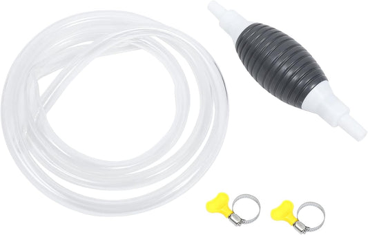 ⛽🚗 Fuel Transfer Siphon Pump Kit | Manual Suction Pipe + Hose – Easy Fuel & Liquid Transfer 💧🔧