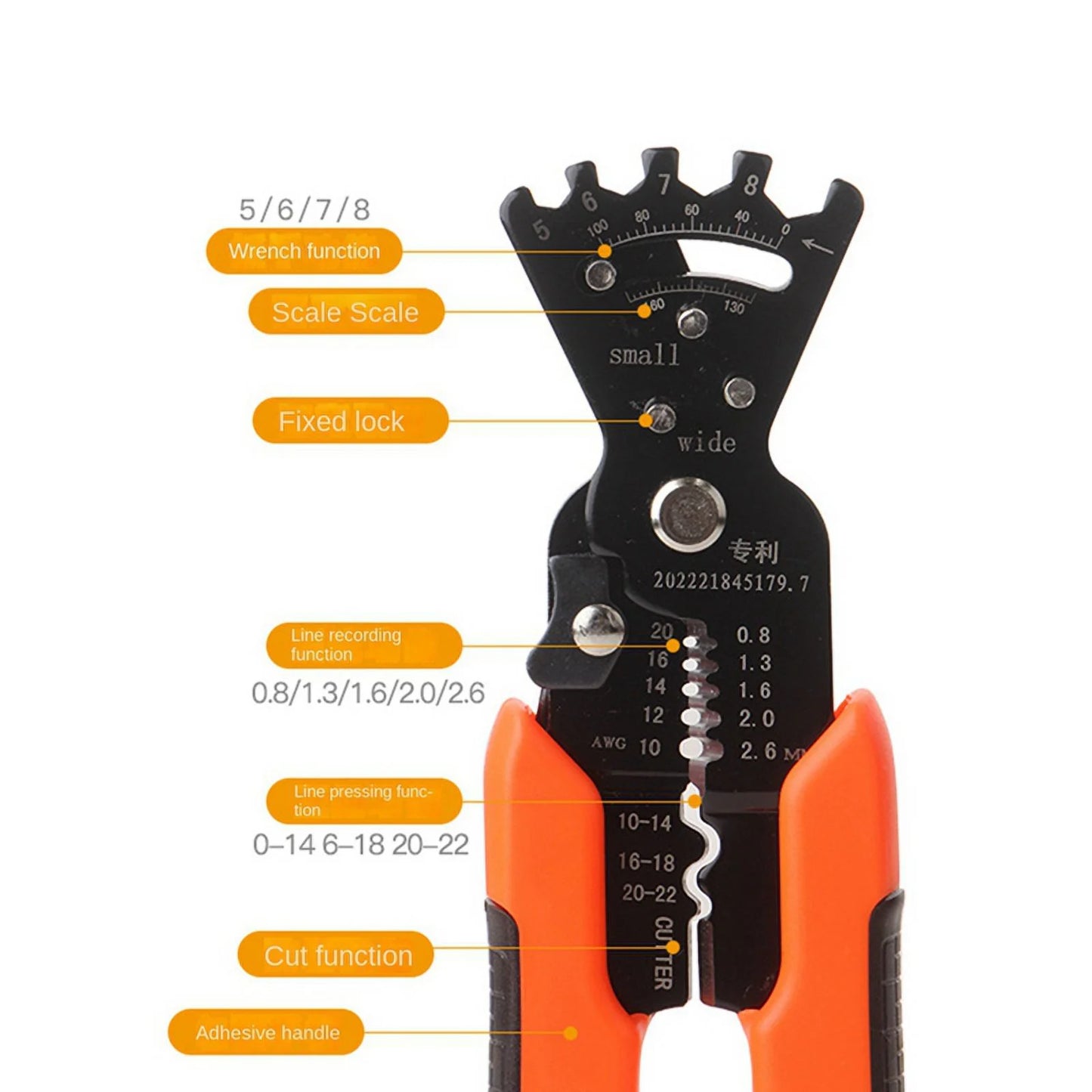 🔧✨ 5-In-1 Stripping Pliers – Multifunctional Wire Bending & Cutting Tool! 💪