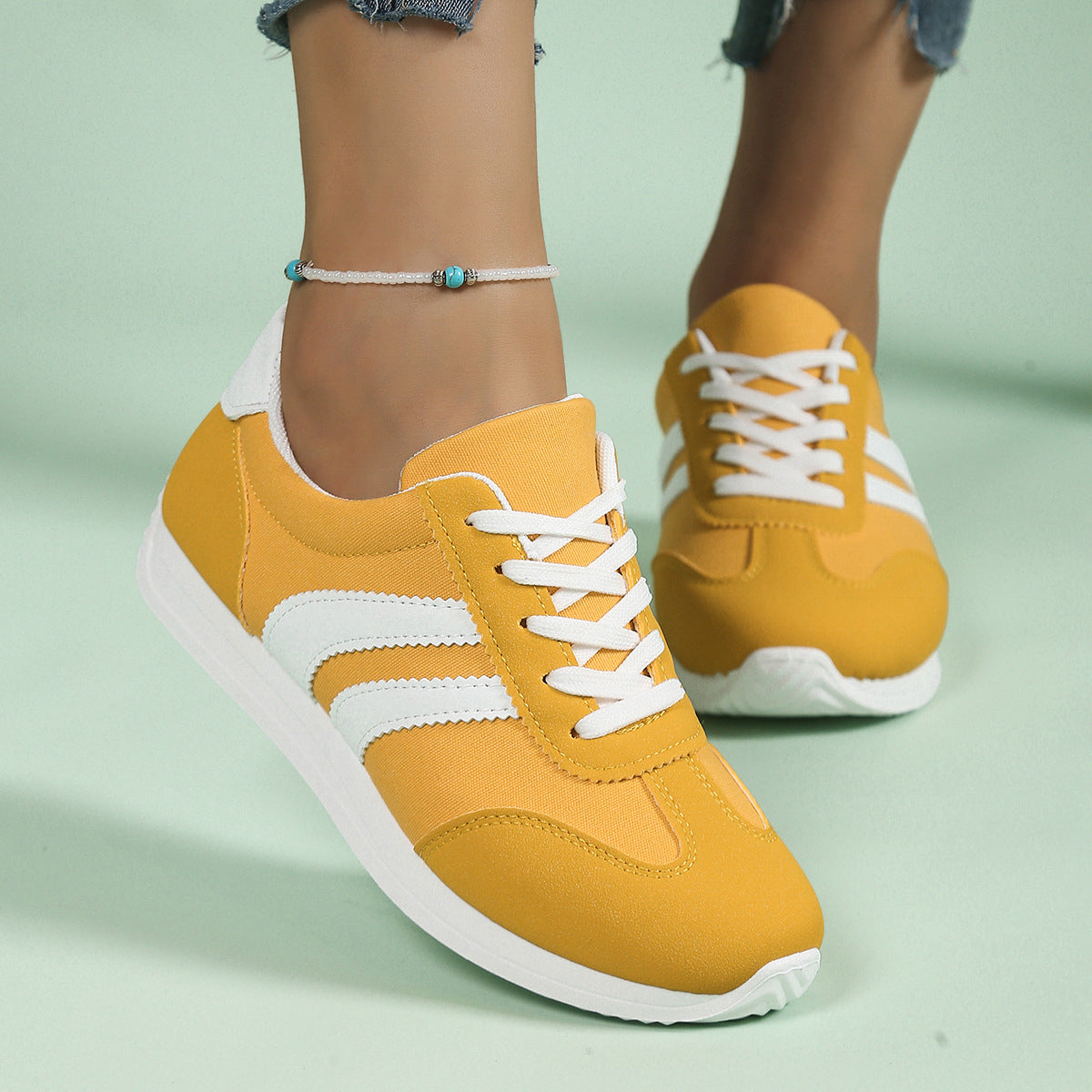 🦶 Stable & Non-Slip Sole | Women’s Casual Comfort Sneakers🌟