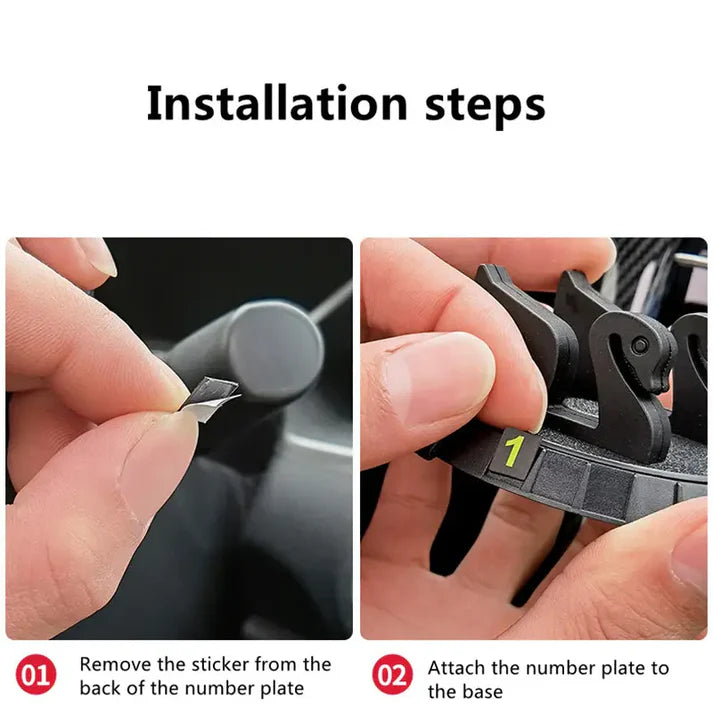 🚗 360° Rotating Car Phone Mount 📱 | Anti-Slip Silicone Dashboard Holder | Universal & Multi-Functional 🌟