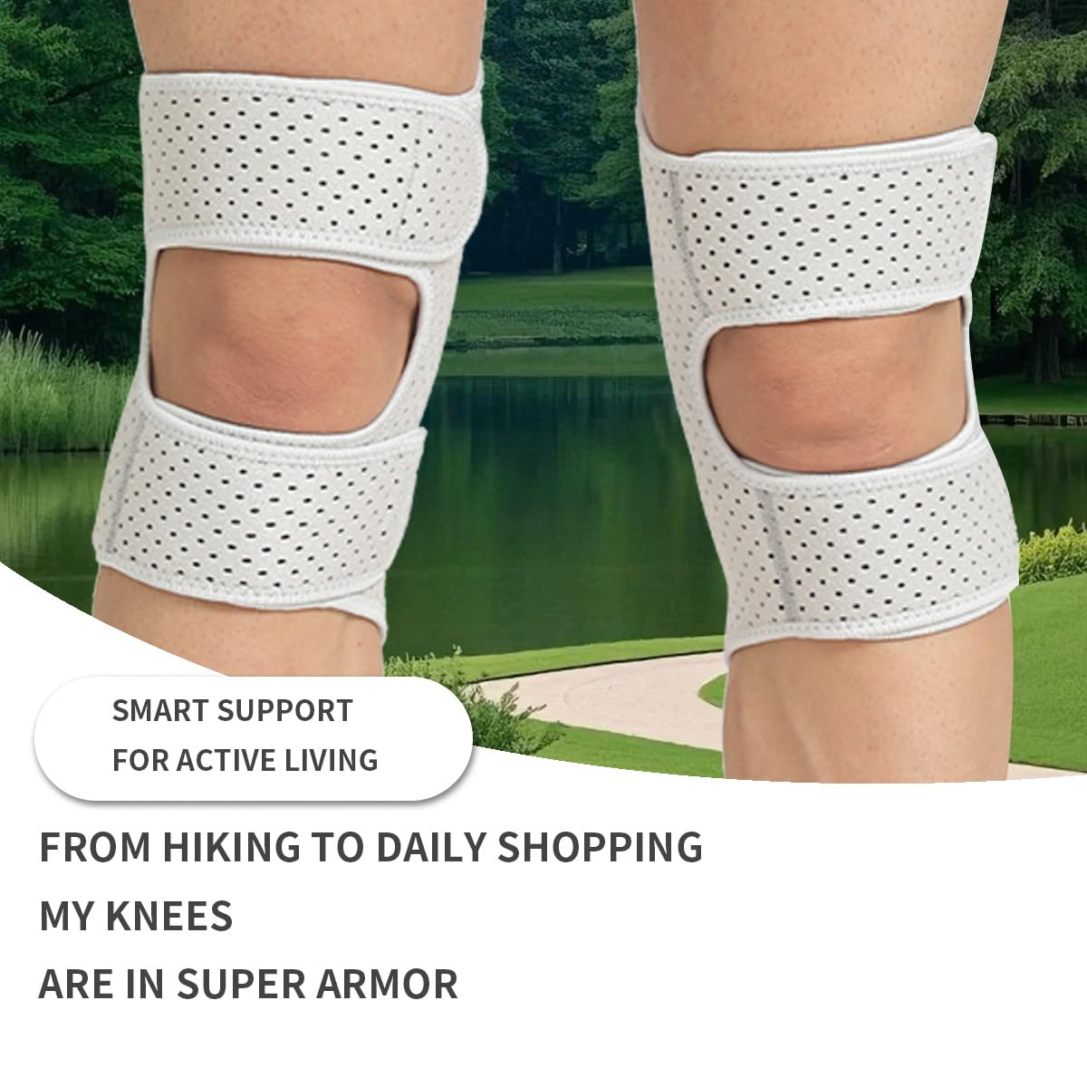 🦵 Adjustable Knee Support Brace | Pain Relief & Sports Protection 🏋️‍♂️⚡