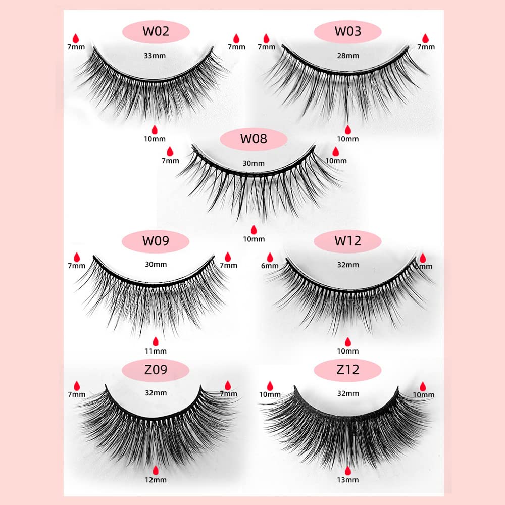 💖👁️ Self-Adhesive Eyelashes – Effortless Glam, No Mess! ✨