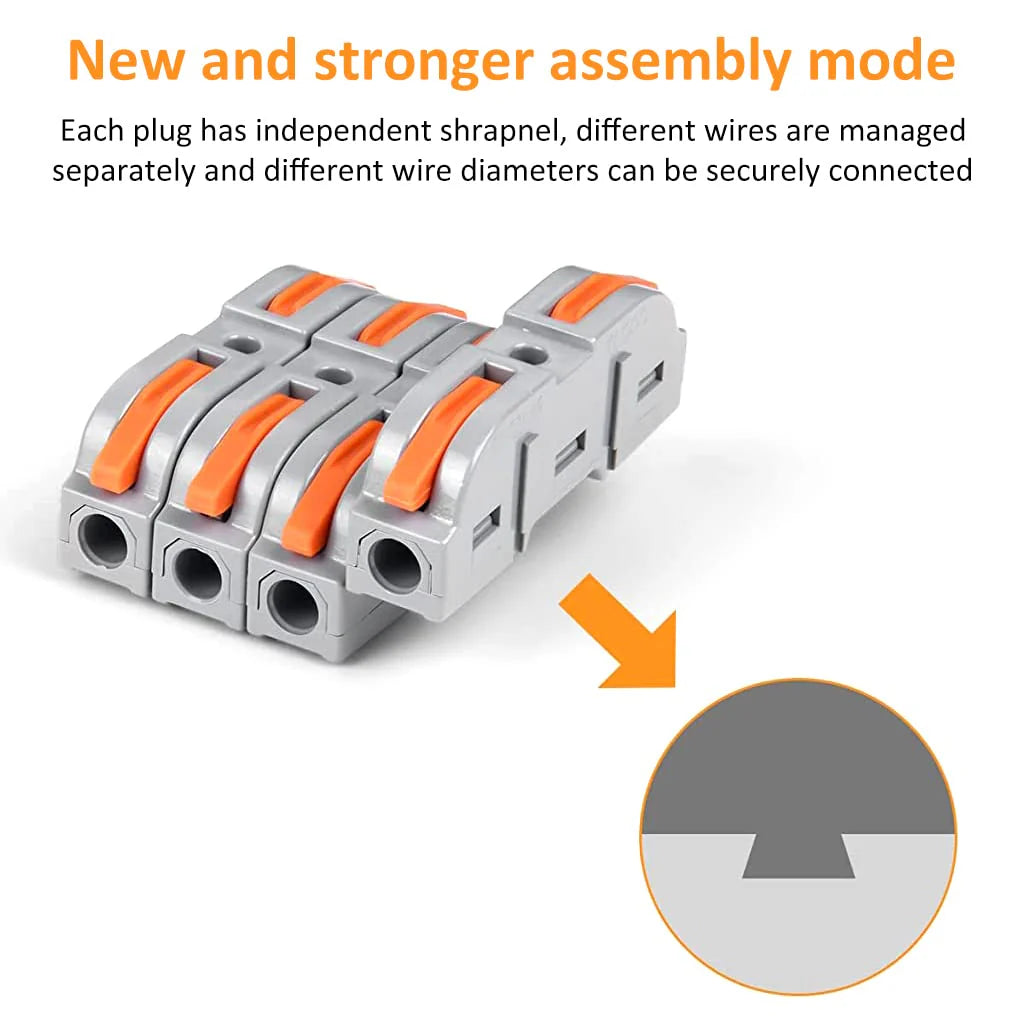 🔌⚡ Quick & Secure Wire Connectors | Easy Electrical Connections for Home & Work