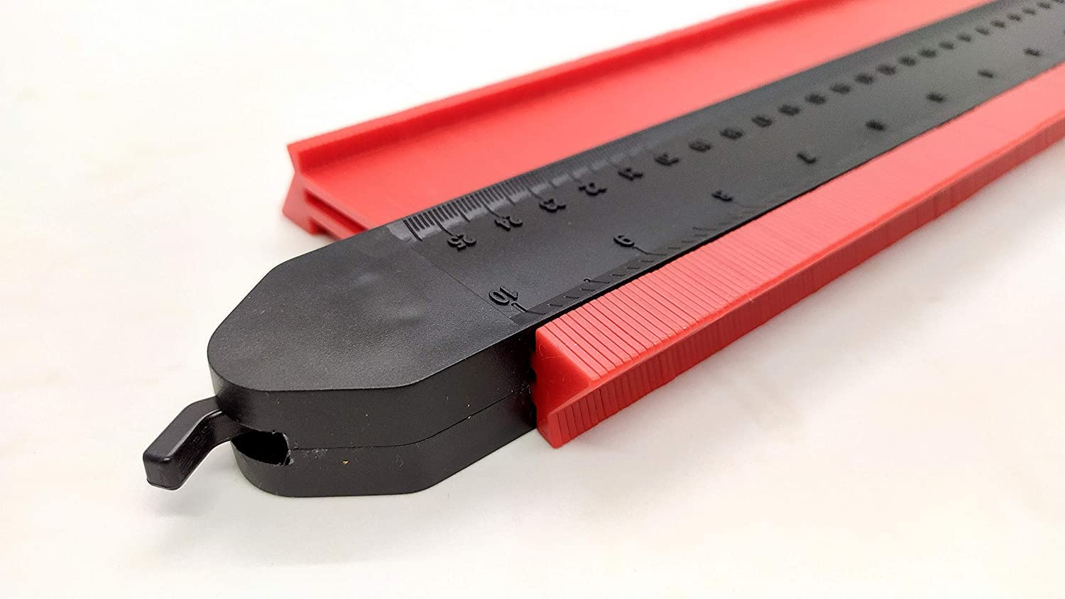 📏🔴 Contour Scale Measurement Tool (Red) – Accurate & Easy to Use! – JaiCart