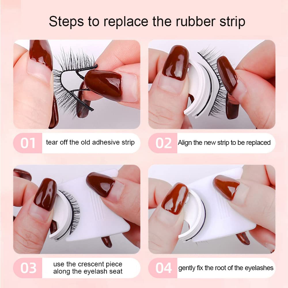 💖👁️ Self-Adhesive Eyelashes – Effortless Glam, No Mess! ✨