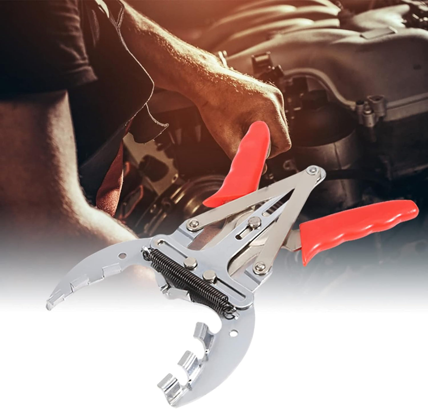 🔧 Automobile Piston Pliers 🚗 | Heavy-Duty Piston Removal Tool for Engine Repair 🛠️💪