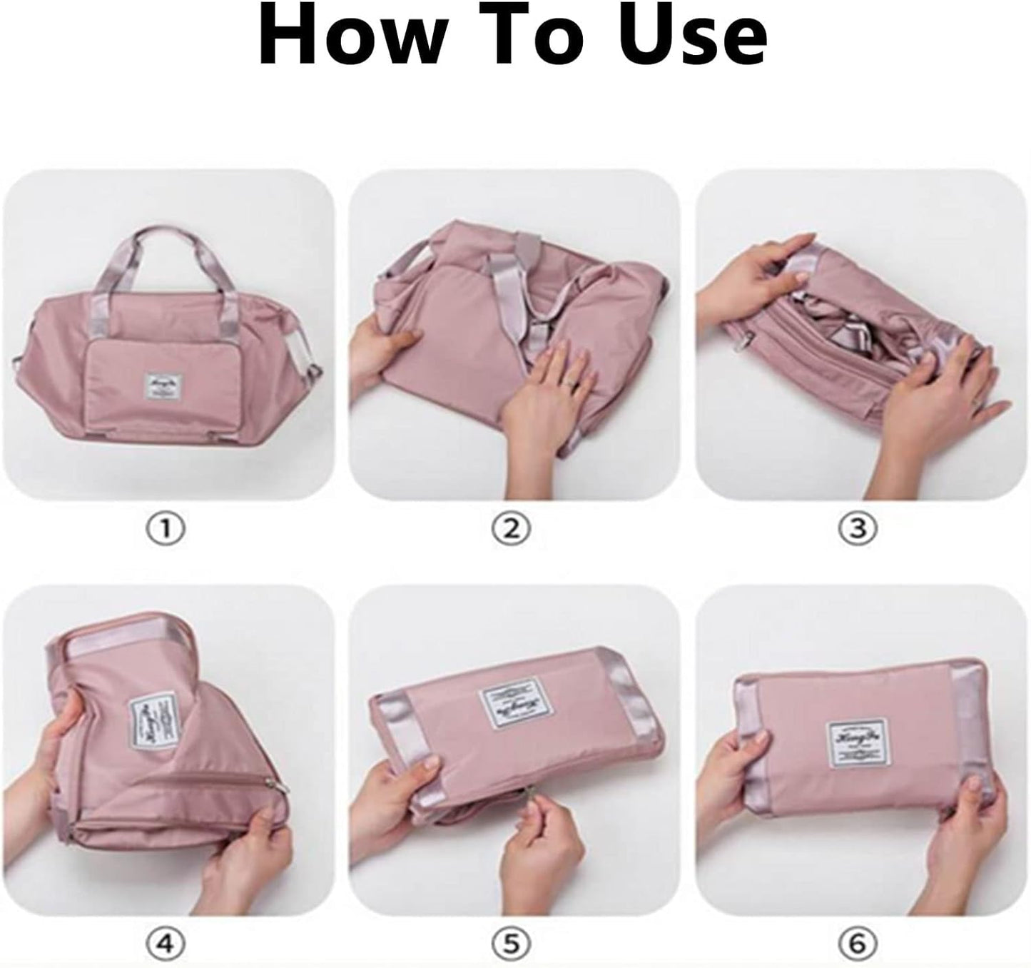 🧳✨ Large Capacity Foldable Travel Bag 🌍 | Lightweight, Waterproof & Portable Oxford Luggage – Your Perfect Travel Companion! 💼✈️